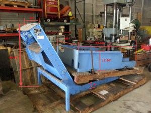 Mayfran magnetic roller separator conveyor