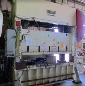 150 Ton Capacity Johnson Straigh Side Press For Sale
