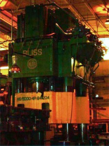 5000 Ton Bliss Hydrualic Press 3