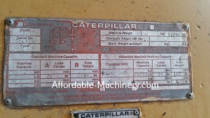 30,000lb Used CAT T300 Forklift For Sale Call 616-200-4308