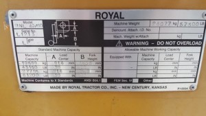 Royal 4060 Forklift For Sale 