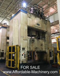 1000 Ton Komatsu Straight Side Stamping Press For Sale