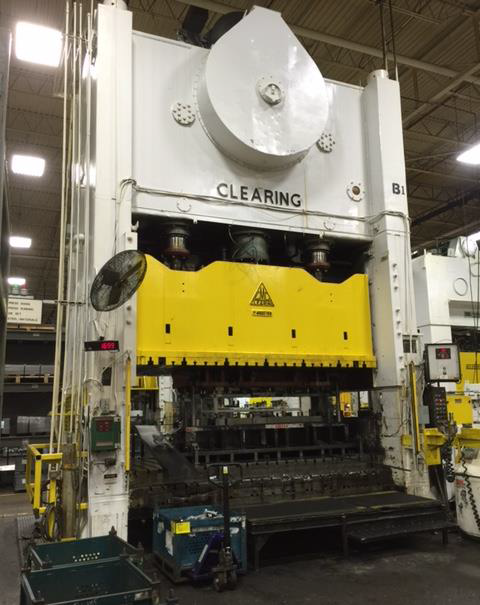 800 Ton Clearing Metal Stamping Press For Sale