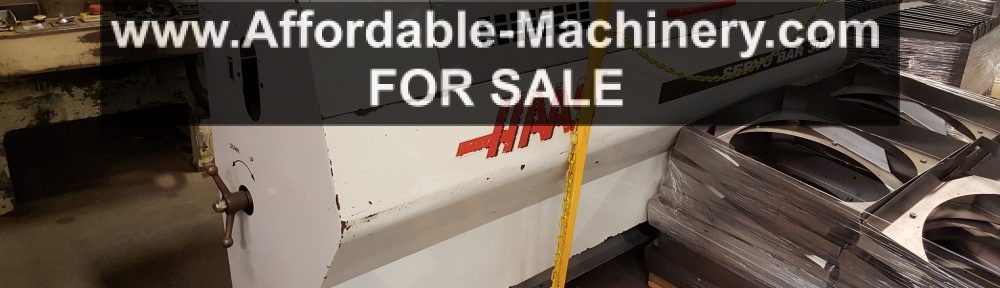 Used Haas Servo Bar Feeder 300 For Sale