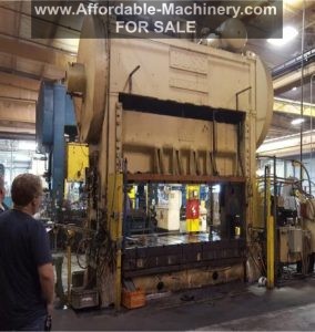 300 Ton Bliss Straight Side Press For Sale