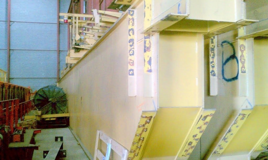 200 Ton Whiting Overhead Bridge Crane with 50 Ton Auxiliary Hook For Sale 200tWhitingOBC