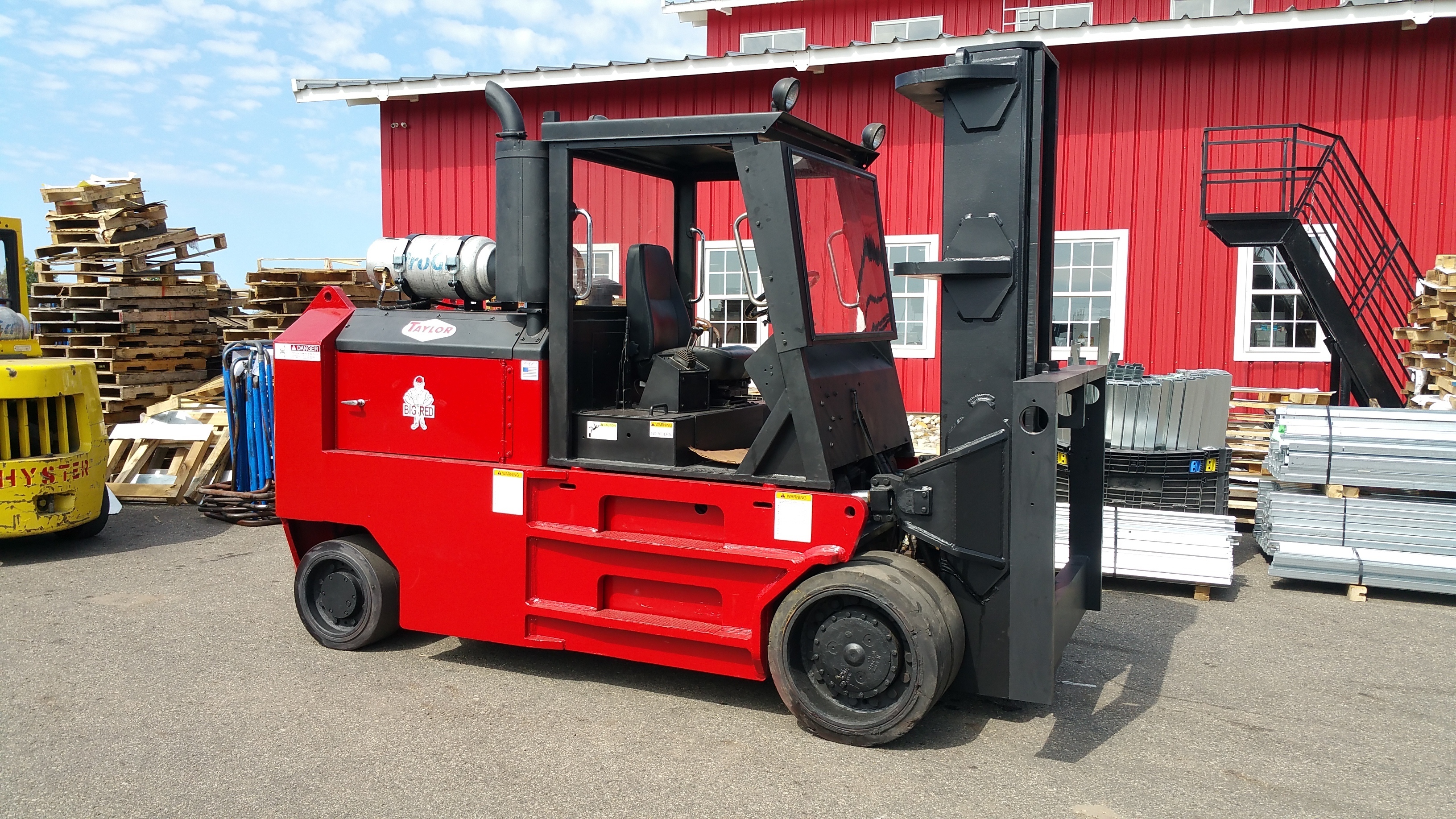 30,000lb. Capacity @ 36" Load Center Taylor Hard-Tire Forklifts (3 Available) For Sale 30kTaylorAgritek