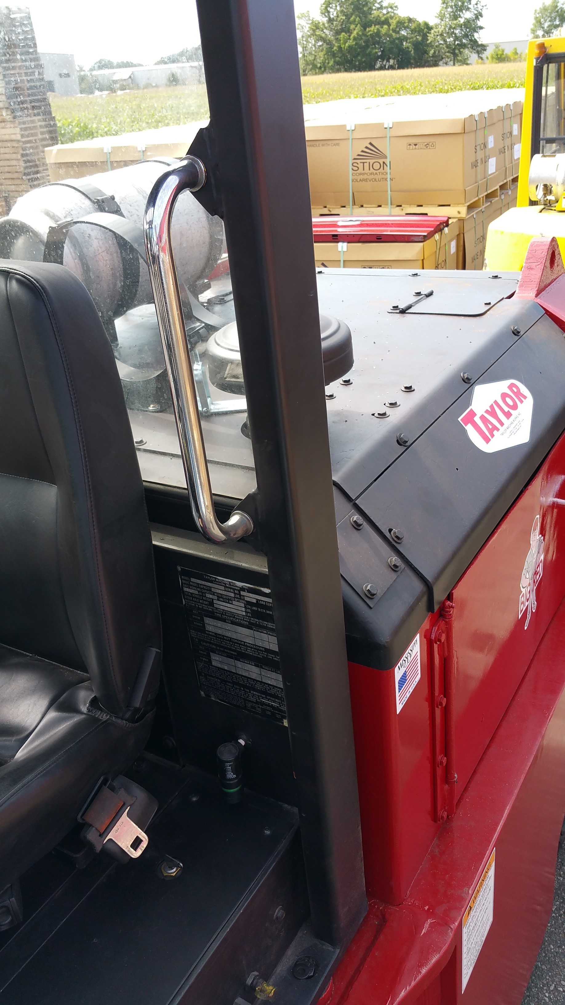 30,000lb. Capacity @ 36" Load Center Taylor Hard-Tire Forklifts (3 Available) For Sale