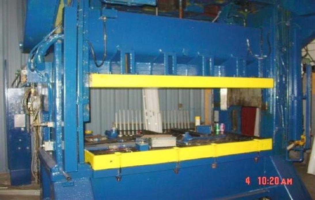 200 Ton Bliss Straight Side Press with 84" x 48" Bed For Sale