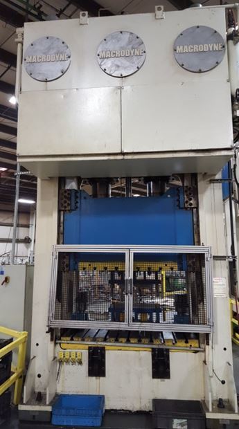 400 Ton Macrodyne Hydraulic Punch Press (Two Available) For Sale