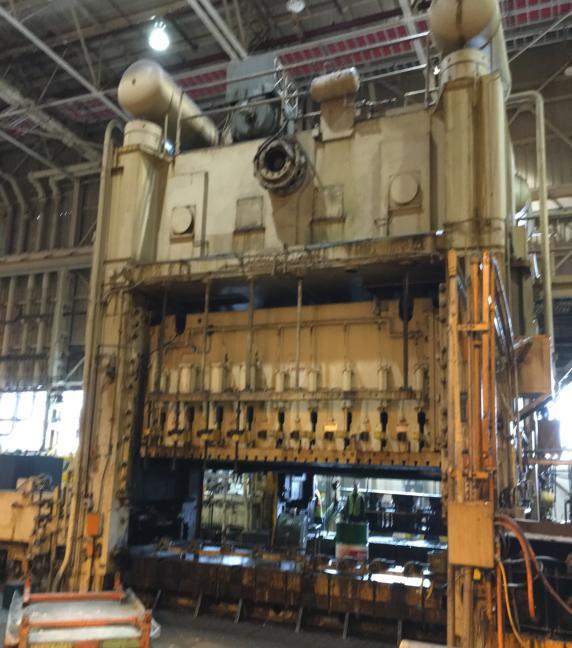 1,600 Ton Verson Straight Side Press For Sale 1600tVersonSSPress