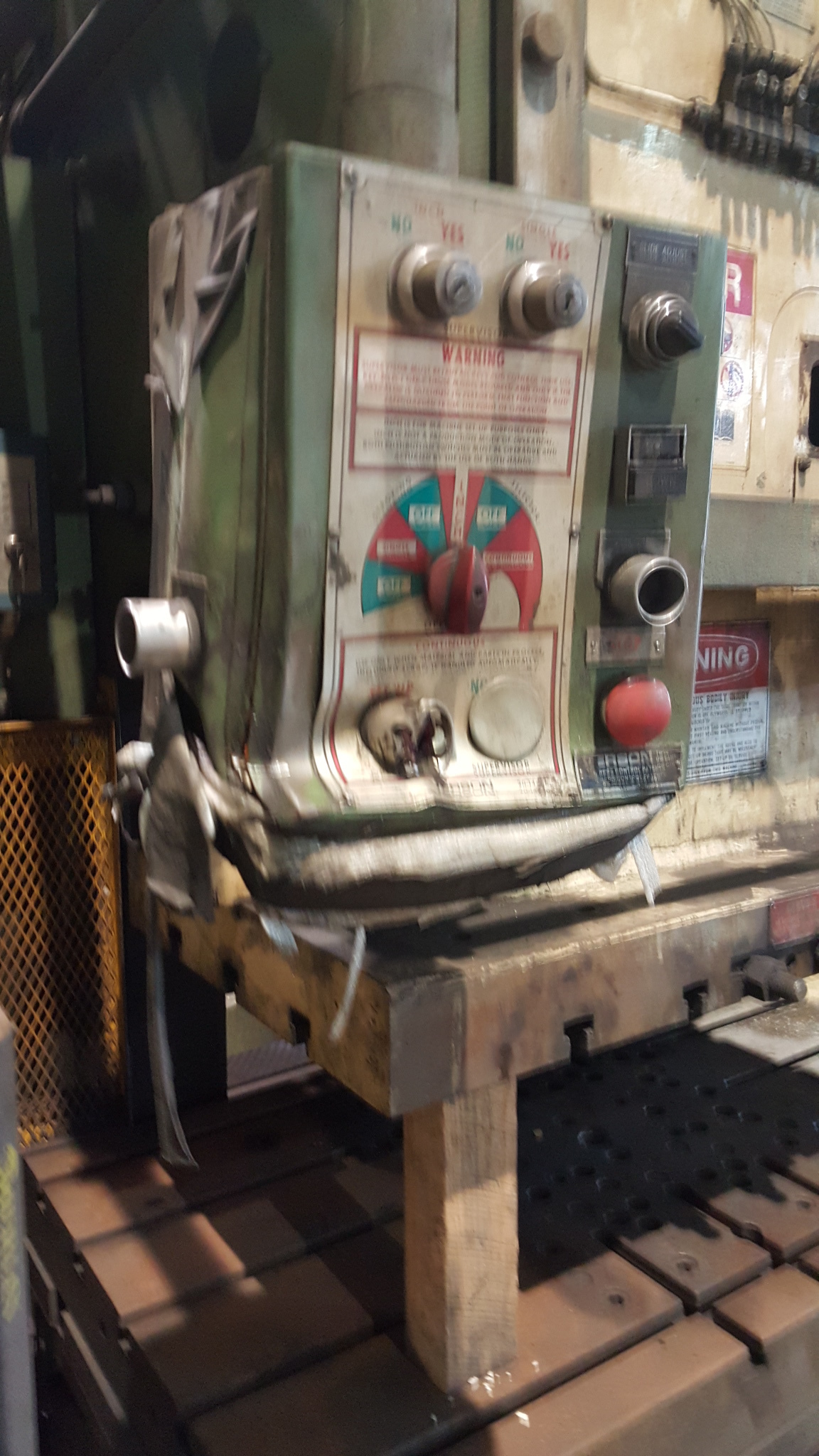 150 Ton Verson O.B.I. Press For Sale