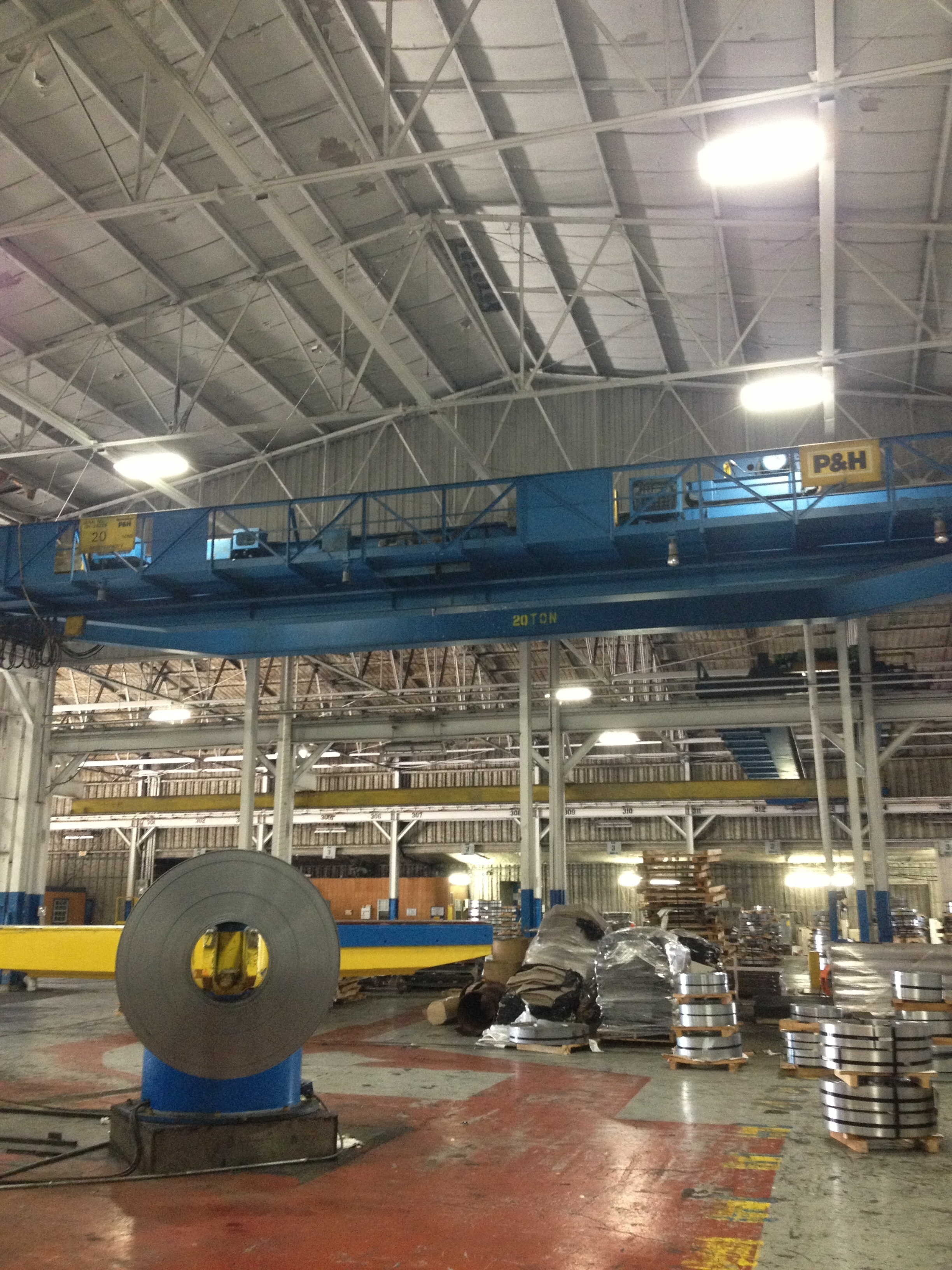 20 Ton Capacity P & H Crane For Sale