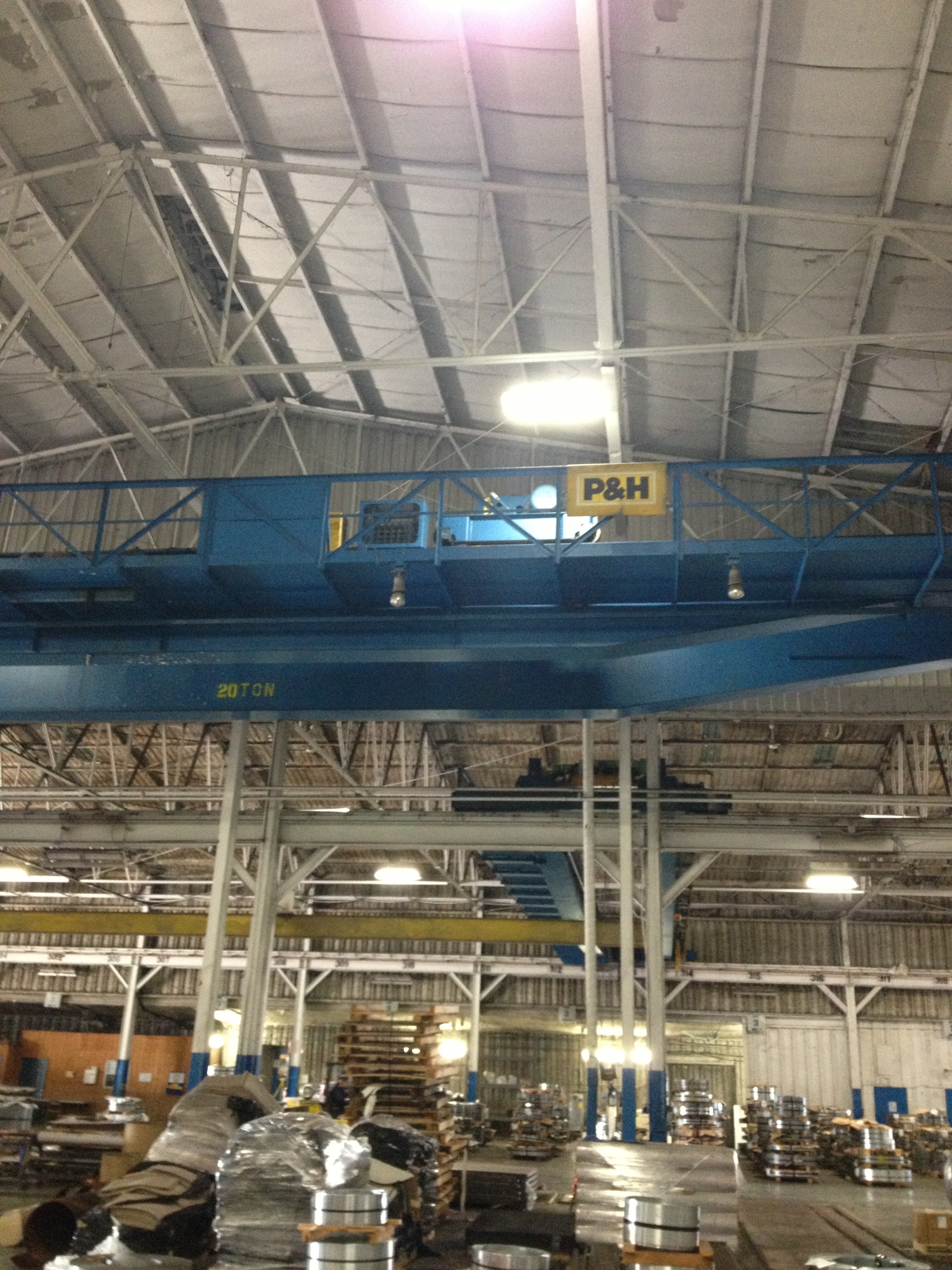 20 Ton Capacity P & H Crane For Sale