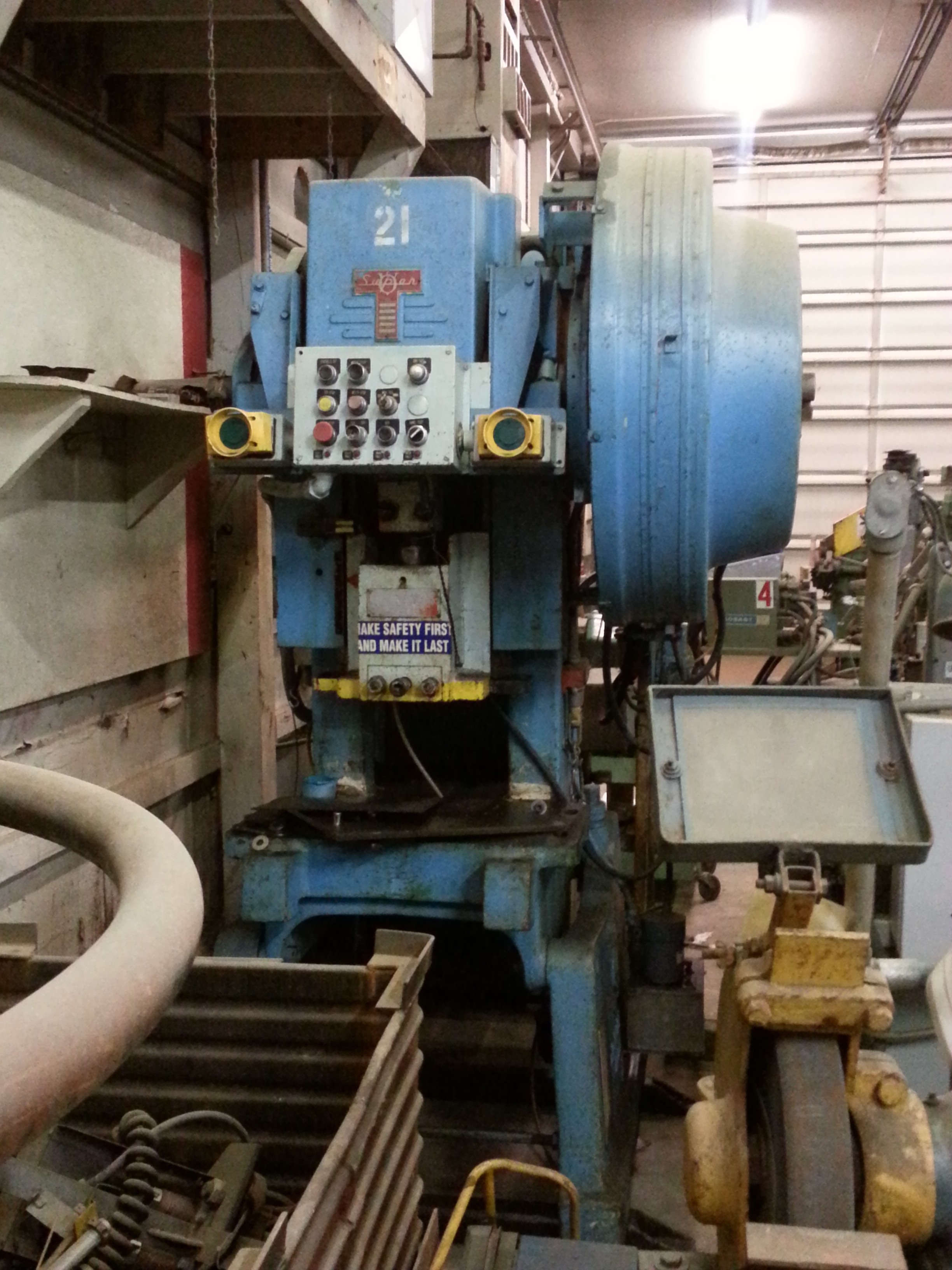 35 Ton V and O O.B.I. Press For Sale