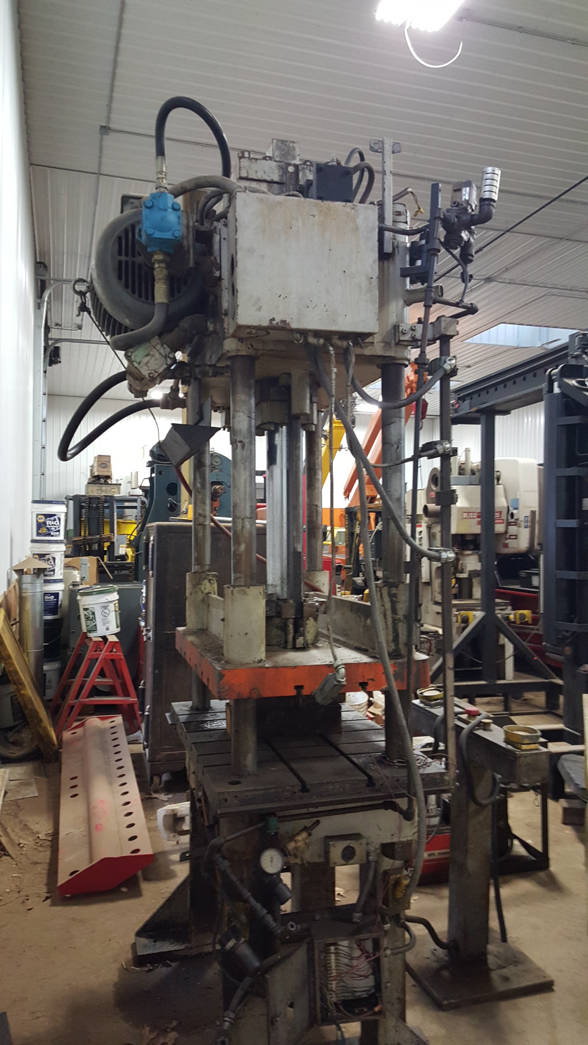 50 Ton Capacity Greenard 4-Post Hydraulic Press For Sale