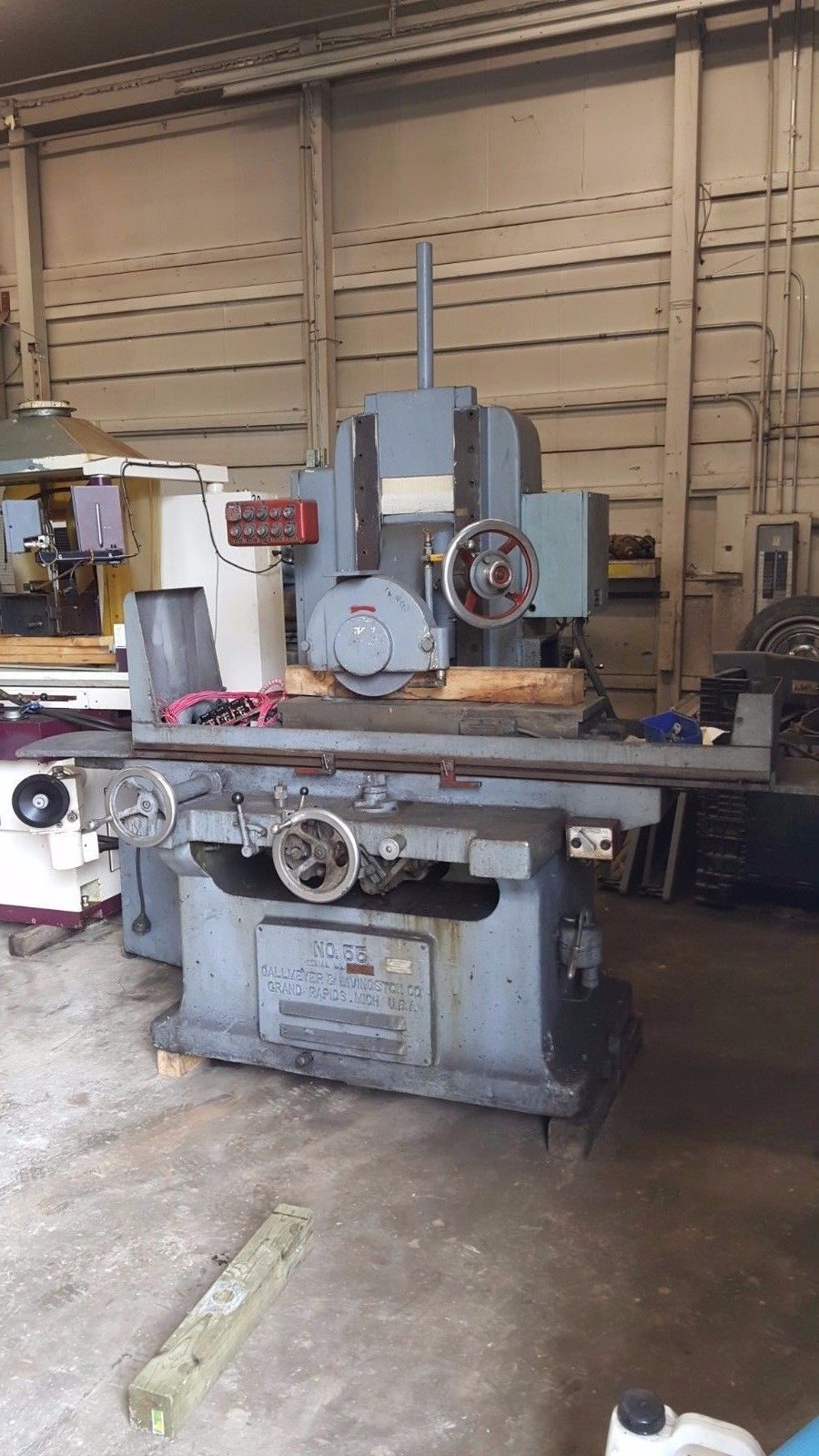 Gallmeyer & Livingston Hydraulic Surface Grinder For Sale