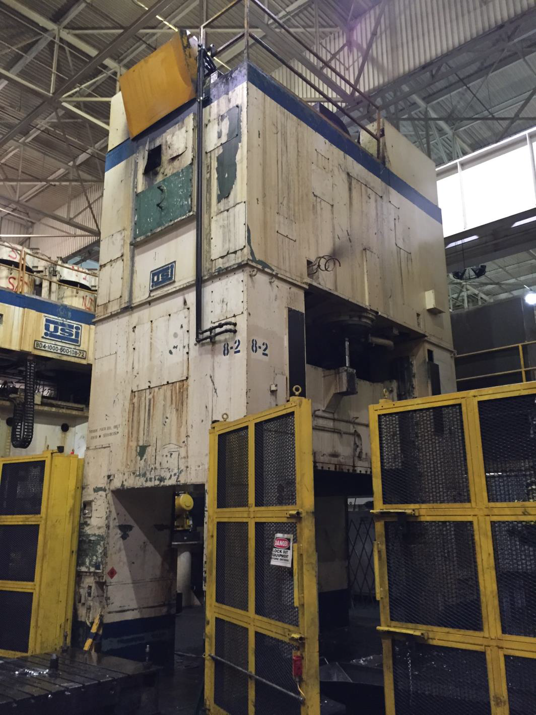 800 Ton Capacity USI/Clearing Press Line For Sale (4 Available)