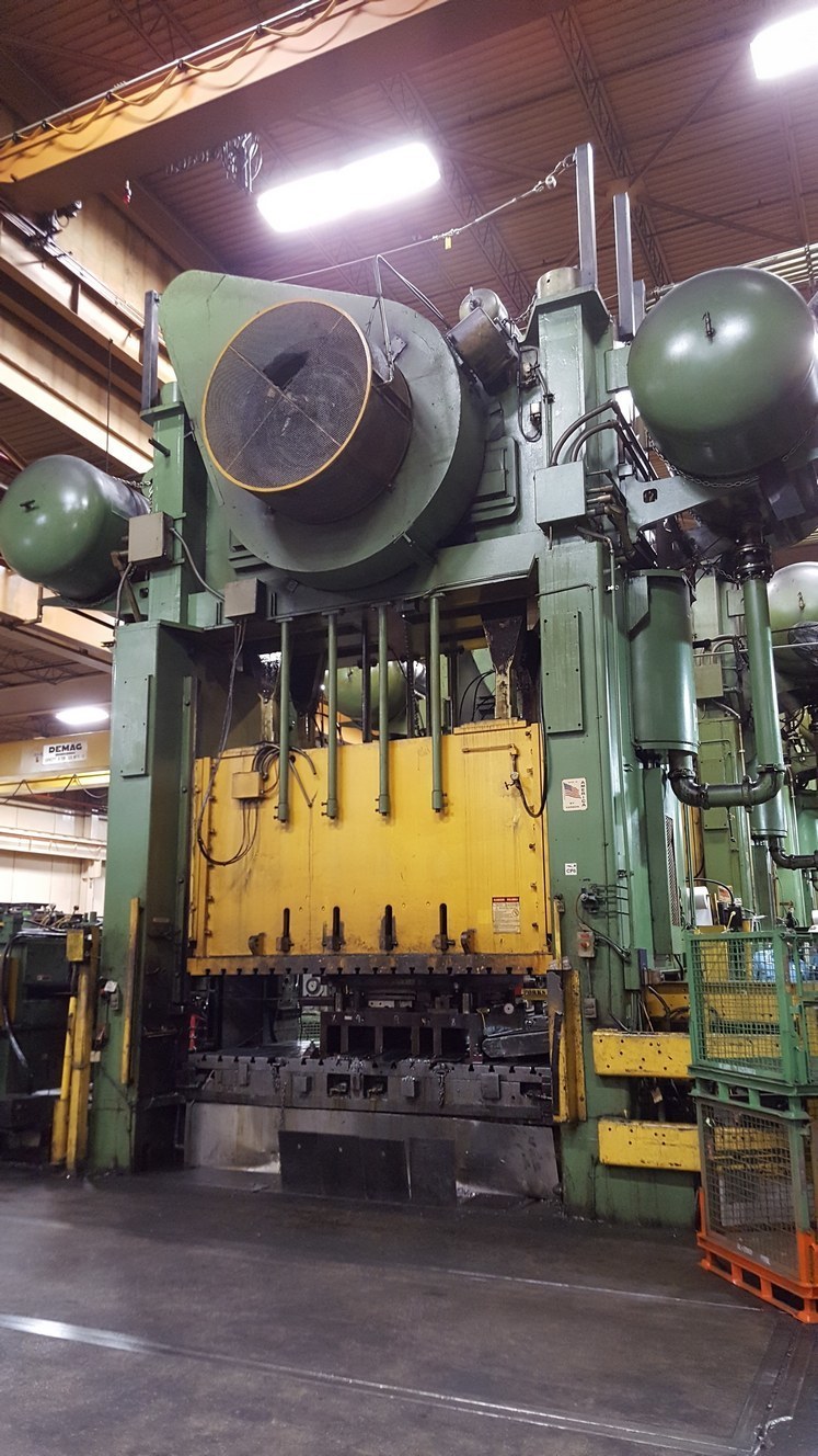 800 Ton Capacity Verson Straight Side Presses (3 Available) For Sale