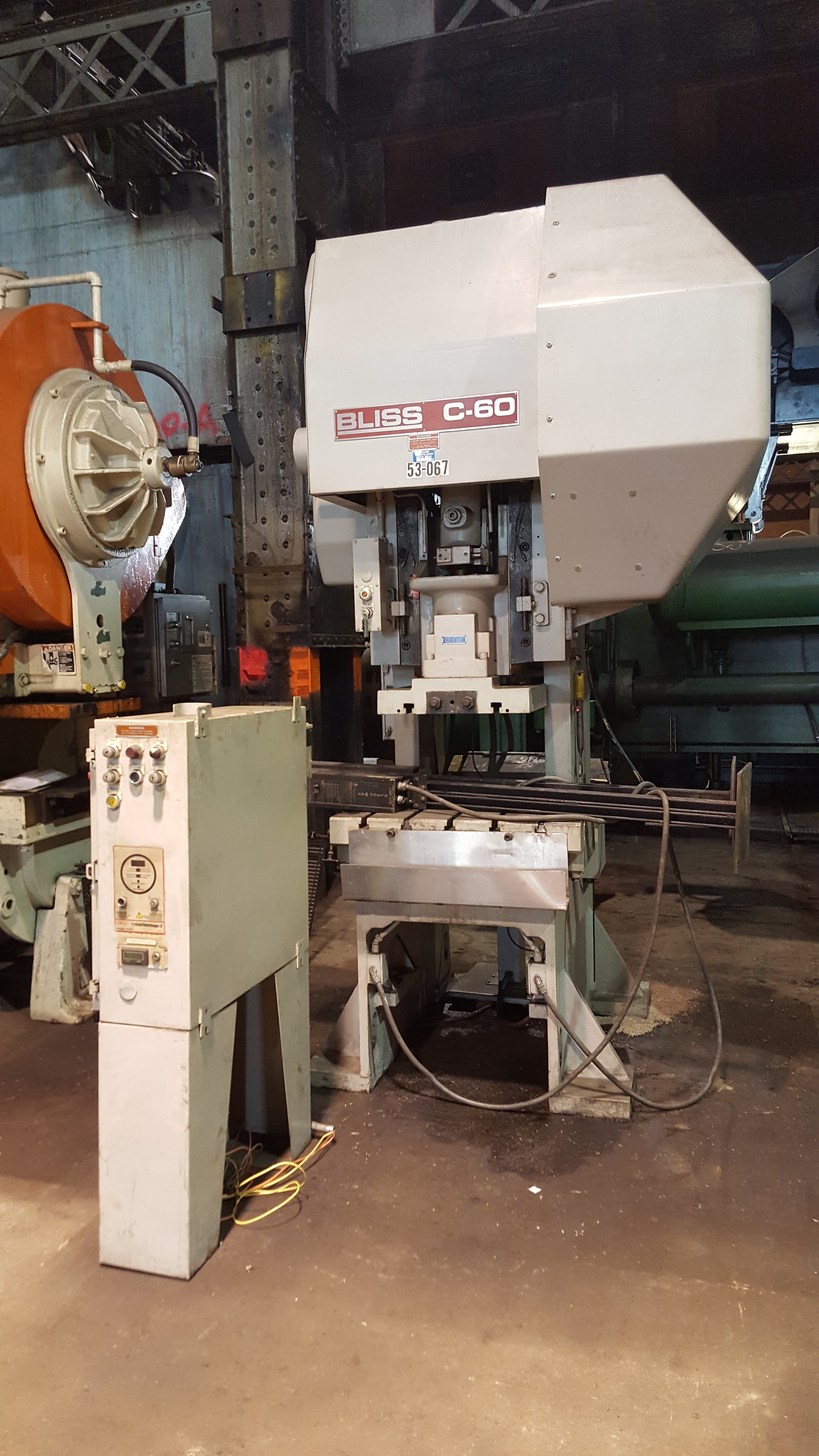 60 Ton Capacity Bliss C-60 Press For Sale 60tBlissC60PressFS