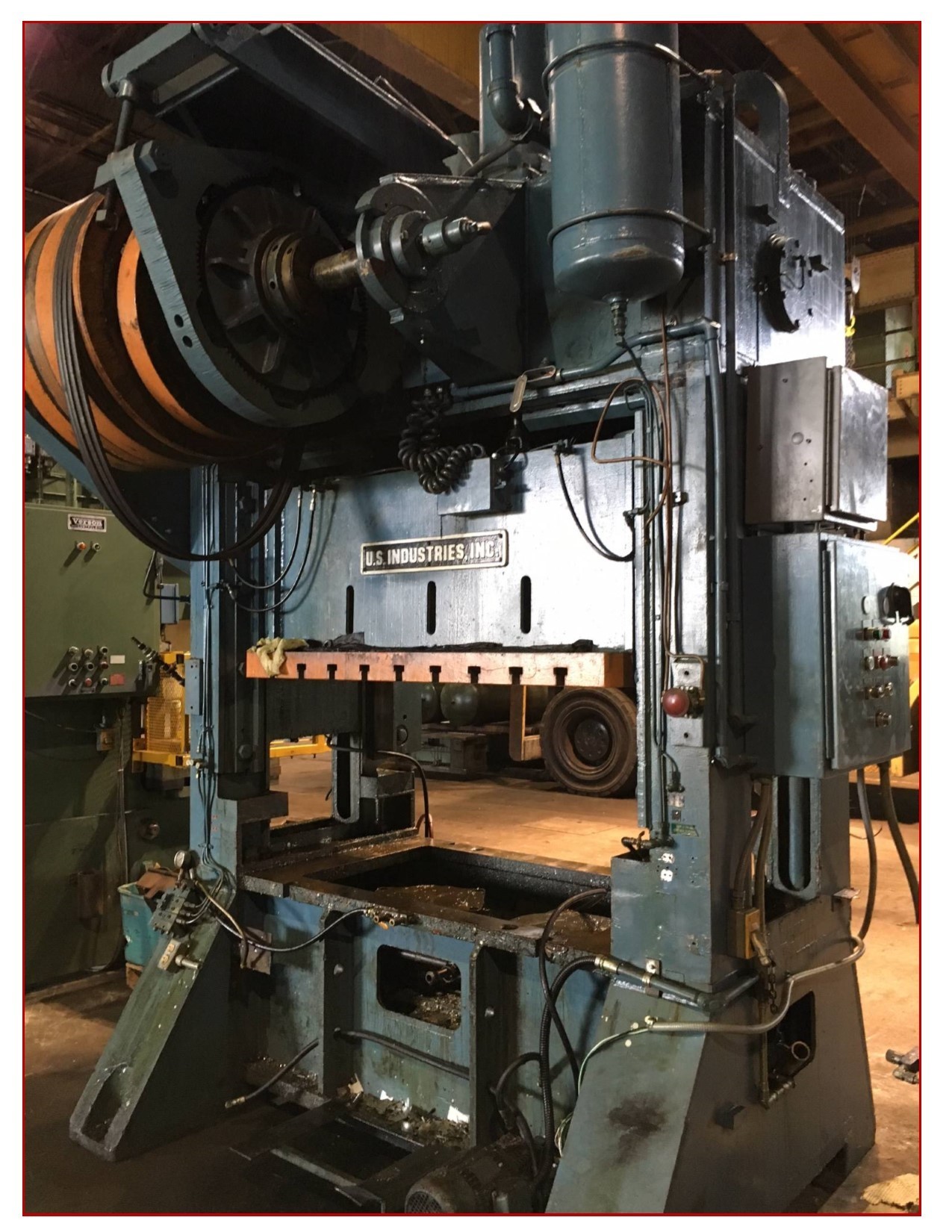 100 Ton Capacity USI Clearing Press For Sale