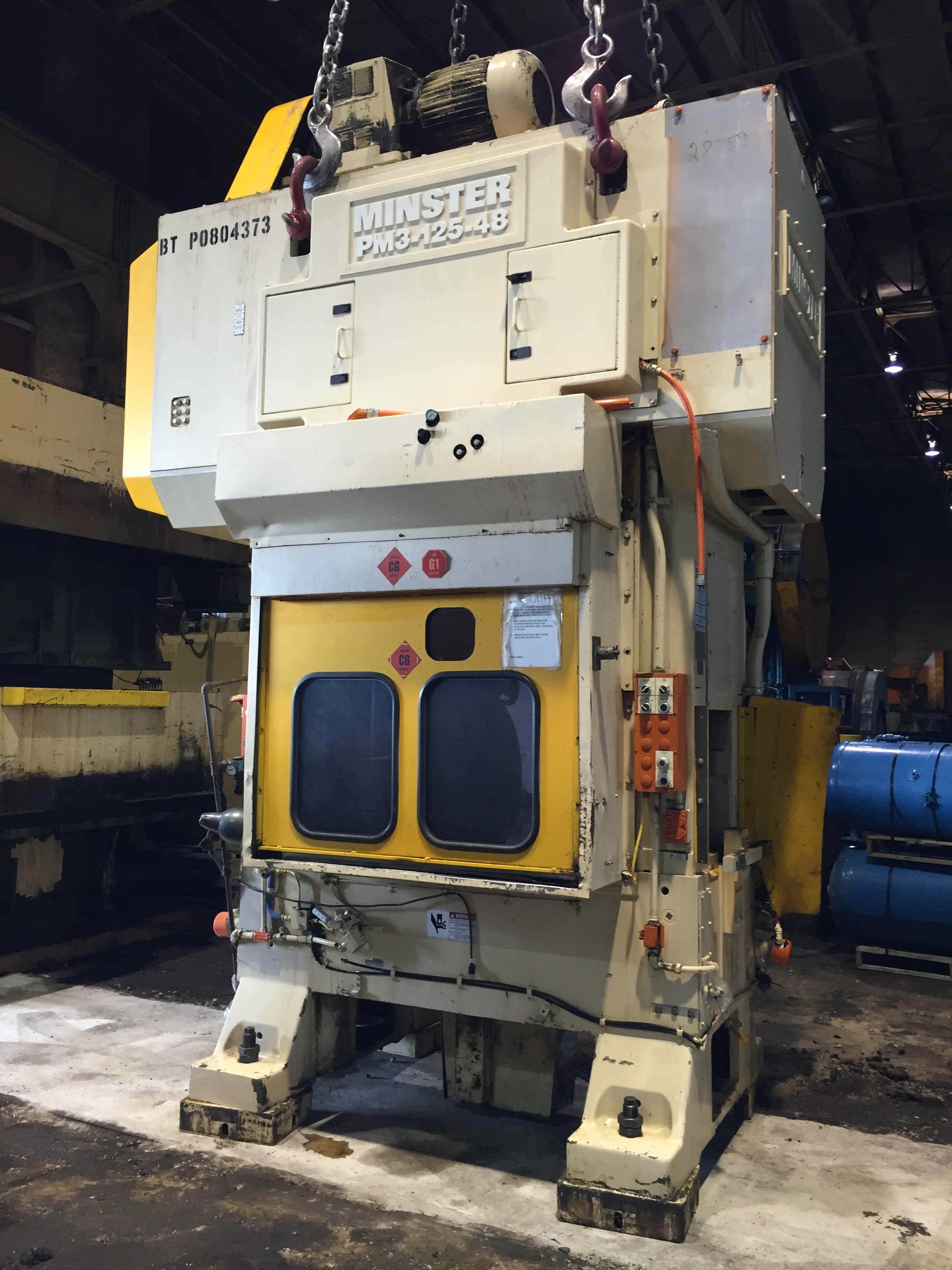 125 Ton Capacity Minster Piece-Maker Press For Sale