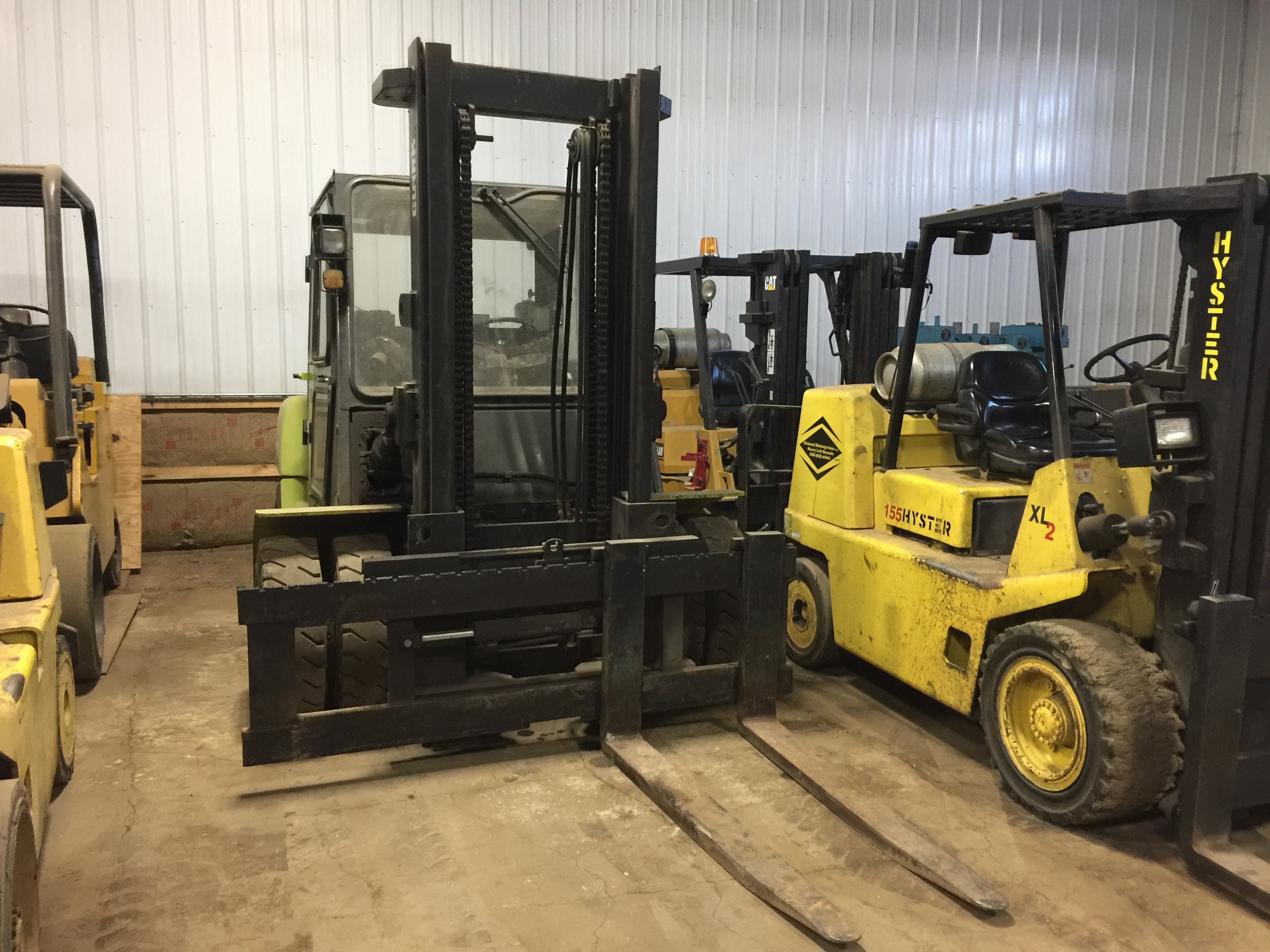 15,500lb. Capacity Clark Air-Tired Forklift For Sale