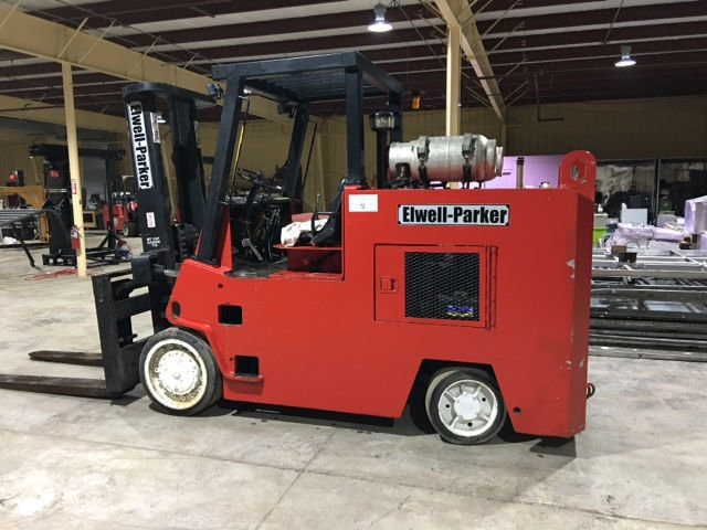 30,000lb. Capacity Elwell Parker Forklift For Sale 30kElwellParkerForkliftFS