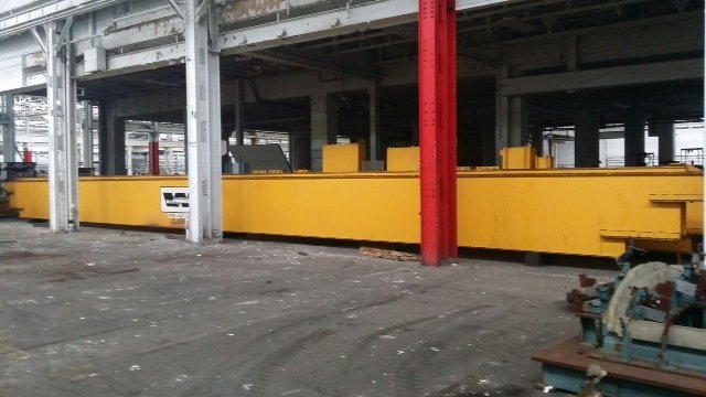 25 Ton Capacity Whiting Overhead Bridge Crane For Sale