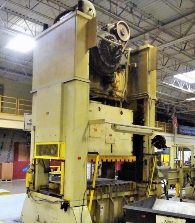 400 Ton Capacity Heim Straight Side Press For Sale