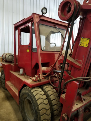 15,000lb. Capacity Taylor Air-Tire Forklift For Sale