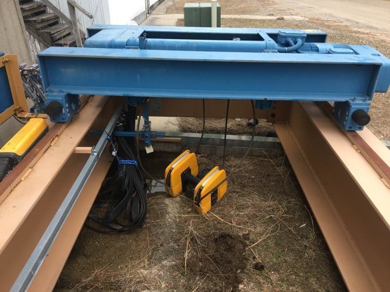 10 Ton Capacity Demag Overhead Bridge Crane For Sale