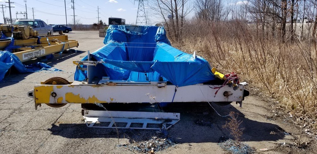 15 Ton Capacity Load Lifter Overhead Bridge Crane For Sale