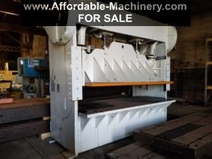 100 Ton Capacity D & K Straight Side Press For Sale